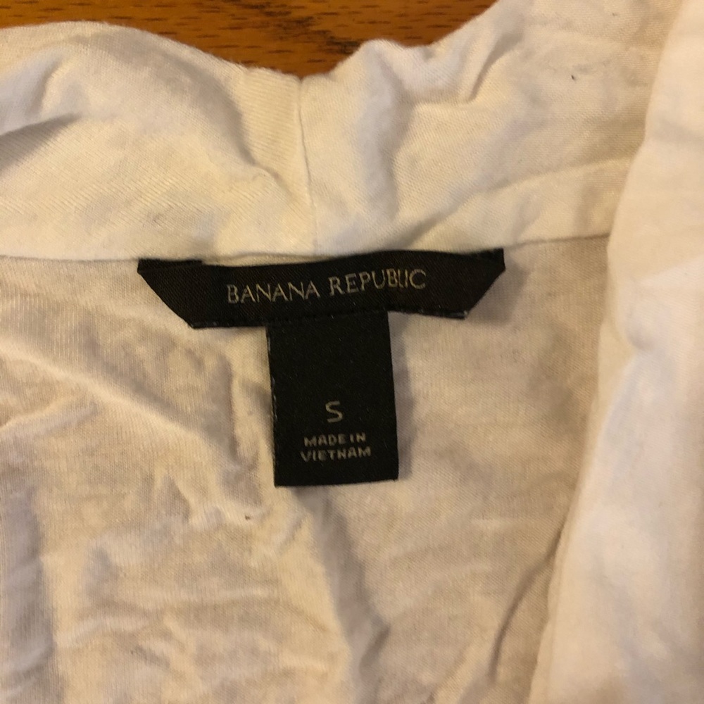 Banana Republic White Wrap Front Tank - Picture 2 of 2